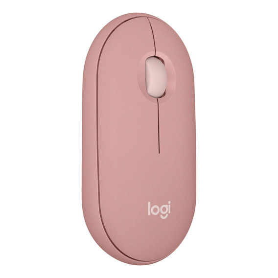 Logitech Pebble Mouse 2 M350s Inalámbrico Bluetooth, Rosa