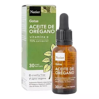 Aceite Esencial De Oregano Natier X 30ml 