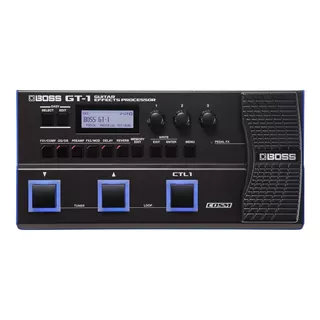 Pedal De Efecto Boss Guitar Effects Processor Gt-1  Negro