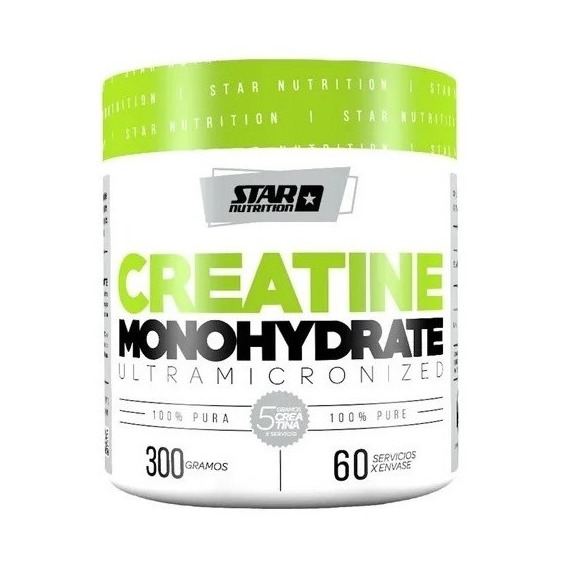Star Nutrition Creatina Monohydrate Polvo 300g 100% Pura