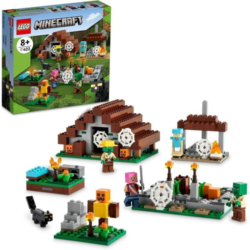 Kit De Construcción Lego Minecraft La Aldea Abandonada 21190