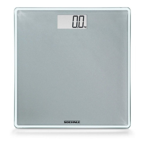 Balanza De Baño Digital Leifheit Soehnle Compact 300 Silver Color Plateado