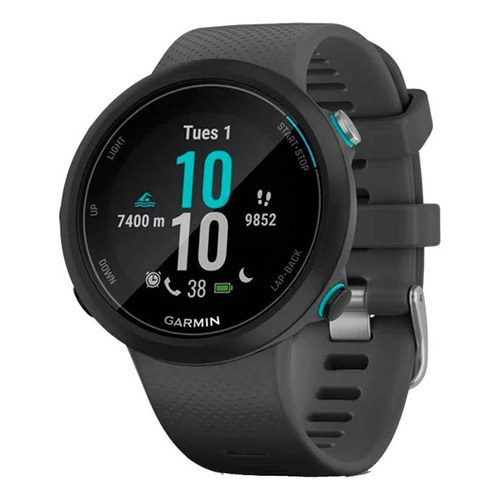 Smartwatch Garmin Swim 2 1.04" caja 42mm  negra, malla  negra
