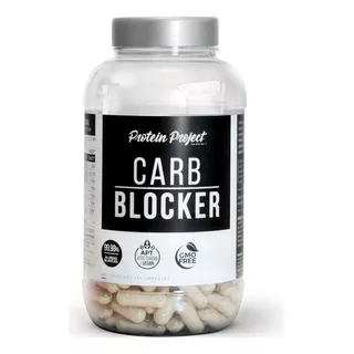 Carb Blocker Bloqueador Carbohidratos 120cps Protein Project Sabor Sin Sabor