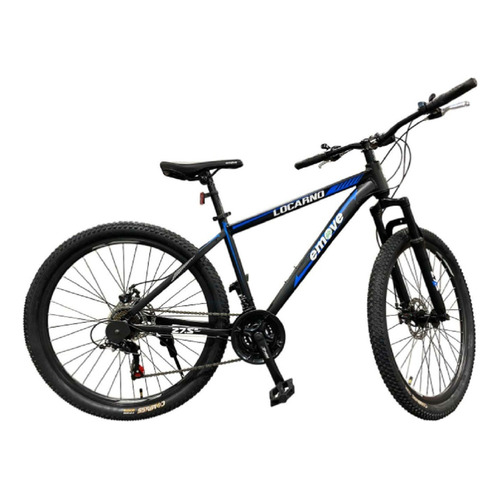Bicicleta Emove Locarno Marco De Aluminio Rin 27,5 Pulgadas Color Azul/Negro Tamaño del marco M