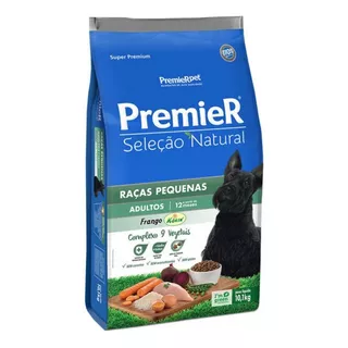 Premier Ração Sel.natural Raças Pequenas P/cão Adulto 10,1kg