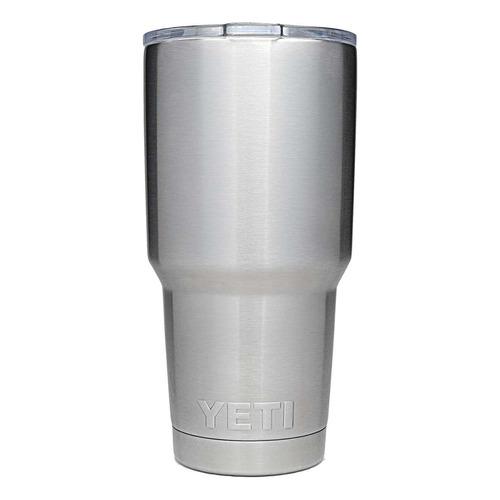 Vaso Yeti Plata Termico 30oz De Acero Inoxidable Stainless Color Plateado