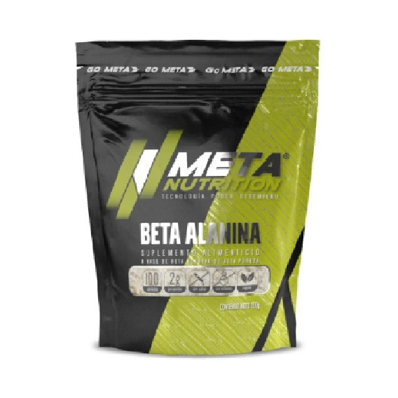 Meta Nutrition Beta Alanina 200grs 100 Serv Sabor Sin sabor