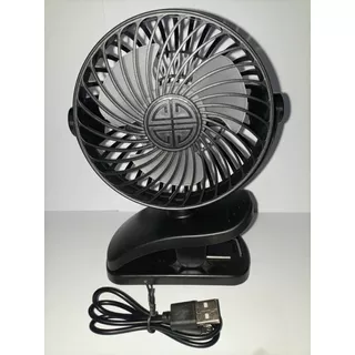 Ventilador Portatil De Escritorio Usb Con Clip 