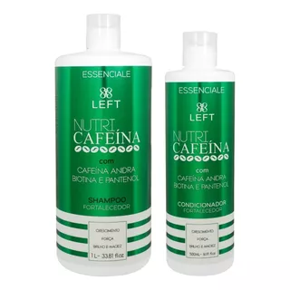Pack Essenciale Nutri Cafeína - Shampoo 1l + Condi 500ml