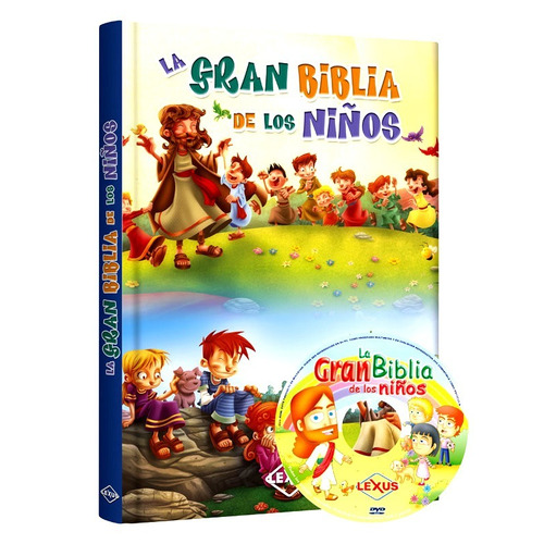 Libro La Gran Biblia De Los Niños Lexus + Dvd