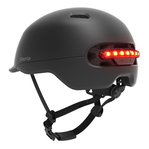 Casco Inteligente Smart4u Con Luz De Freno Automática