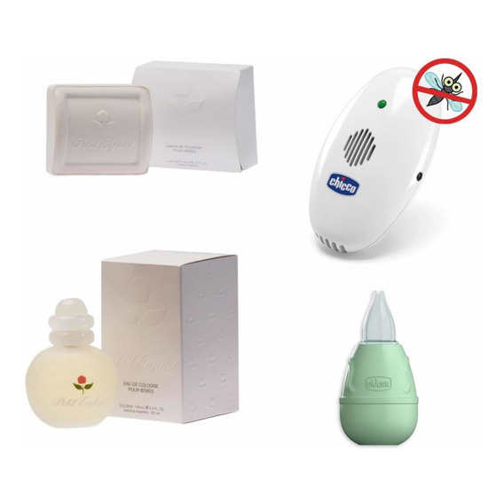 Dispos Antimosquito + Asp.nasal + Jabón Y Colonia P.enfant  