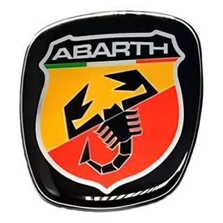 Emblema Logo Simbolo Abarth P/ Volante Punto 2008 Até 2014 