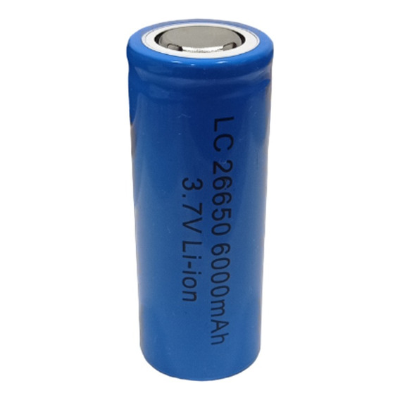 Pila Bateria Recargable 26650 6000 Mah 3.7v Li-on