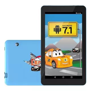 Tablet Infantil Carrinhos Ht705 Android 7.1 8gb Wi-fi +capa