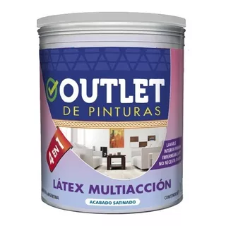 Pintura Latex Satina Lavable Premium Int Ext X 1  Lts