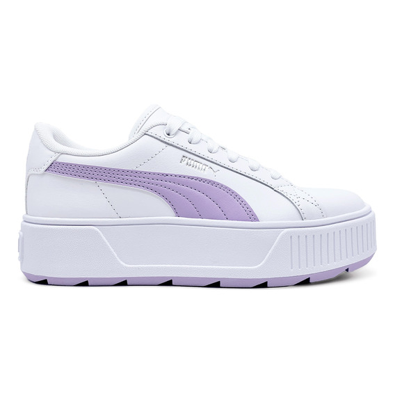 Tenis Puma Karmen L 384615-10 Mujer Plataforma Clasico Retro