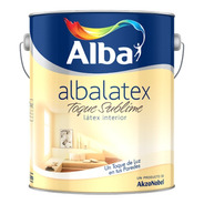 Latex Alba Toque Sublime Blanco X 1 Litro Albalatex