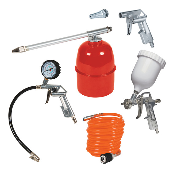 Kit 5 Accesorios Para Compresor Einhell