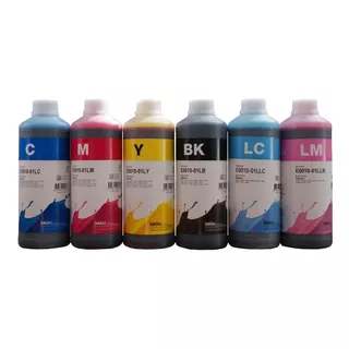 Kit 6 Litros De Tinta Compatible Para Epson L800 L805 L1800