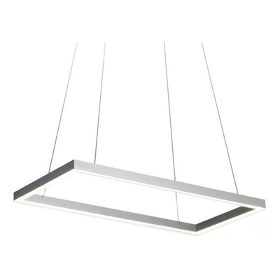 Lampara Colgante Quadra Led Rectangular 120 X 30cm 57w 