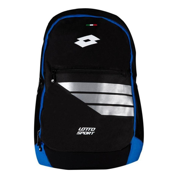 Mochila Matrix Color Negro/azul