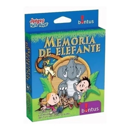 Memoria De Elefante - Juego De Cartas Super Divertido Bontus