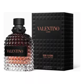 Perfume Valentino Uomo Born In Roma Coral Fantasy Edt 100ml