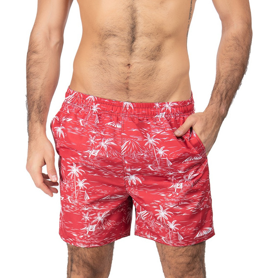 Short Playa Traje De Baño Hombre Bañadores, Reversible 