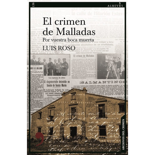 El Crimen De Malladas (titulo Provisional), De Roso, Luis. Editorial Ed.alreves,s.l, Tapa Blanda En Español