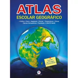 Atlas Escolar Geográfico, De Cultural, Ciranda. Série Atlas Geográfico Ciranda Cultural Editora E Distribuidora Ltda. Em Português, 2014