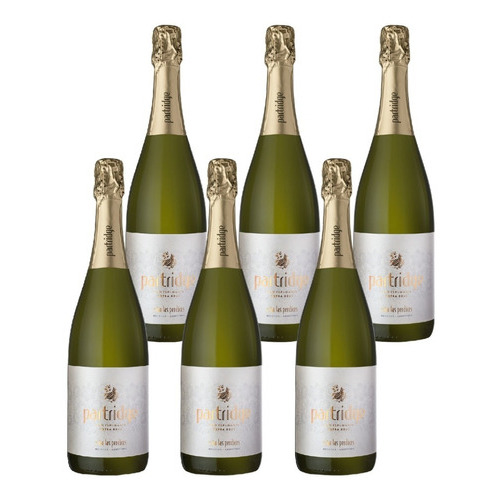 Espumante Partridge Extra Brut Las Perdices 6x750 Ml