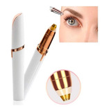 Depiladora Sobrancelha Flawless Brows Indolor Cor Rose Gold E Branco 5v