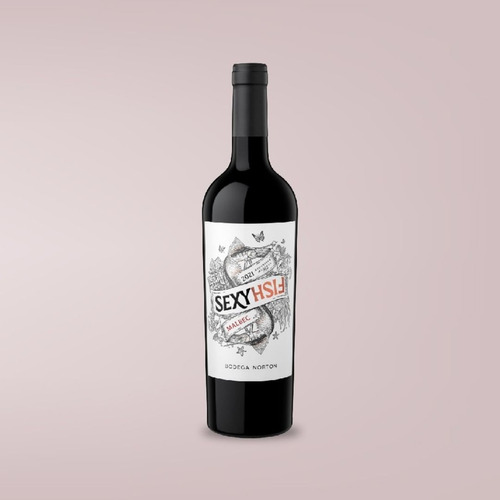 Vino tinto Sexy Fish malbec Bodegas Norton 750ml