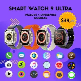 Smart Watch Reloj Inteligente 9 Ultra 