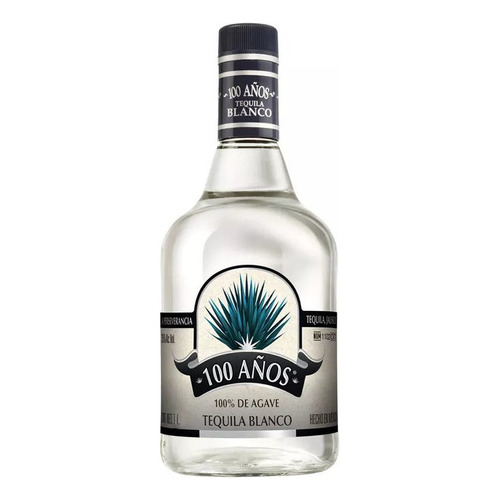 100 Años tequila blanco 1000ml