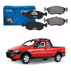  Pastilha Freio Dianteira Strada Adventure 1.8 2005 A 2010