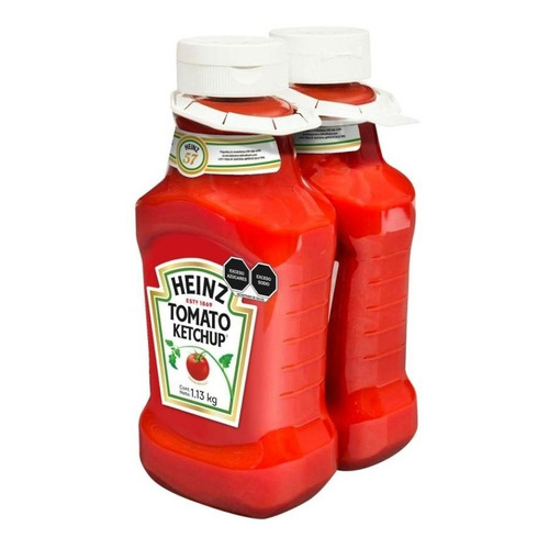 Salsa Catsup Heinz Ketchup 2 Piezas De 1.13 Kg C/u (2.26kg)