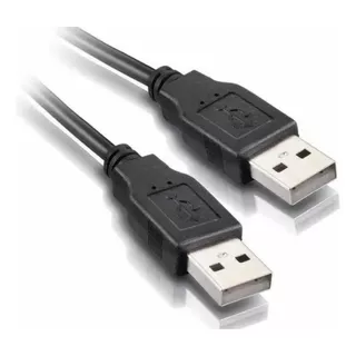 Cabo Usb 2.0 Extensão 1.50 Metros Extensor Macho Macho Cor Preto