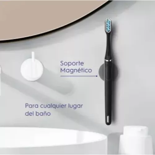 Oral-B Clic - Cepillo de dientes manual, con un cabezal de cepillo de  repuesto y soporte magnético para cepillo de dientes