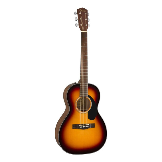 Guitarra acústica Fender Classic Design CP-60S para diestros three-tone sunburst brillante