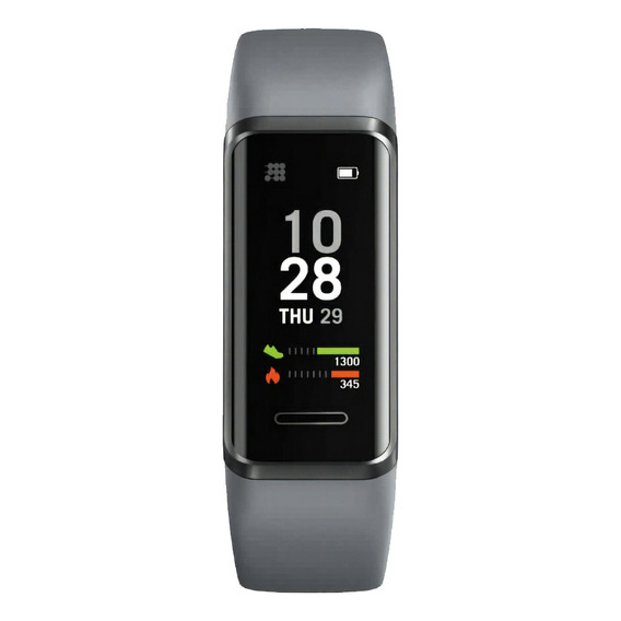 Smartband Cubitt Watch Ct1s2-11 Tactical 1.05  Caja 12mm De  Gris  Gris, Malla De  Silicona Y Bisel  Gris