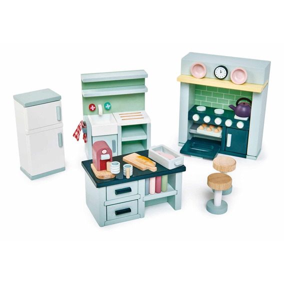 Juguete Muebles Cocina Casa Muñecas Tender Leaf Infantil Ax®