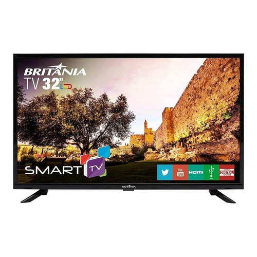 Smart TV Britânia BTV32G51SN LED HD 32" 110V/220V
