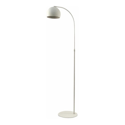 Lampara De Pie Arco Small Blanco Moderna Apto Led Luz Desing