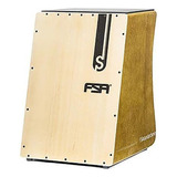 Cajón Electroacústico Fsa Standard Fs2504 Inclinado En Cerezo