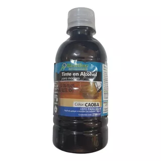 Tinta En Alcohol Para Madera Color Caoba 250cm3 Multilac