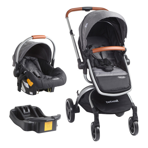 Carriola Portabebe Bebesit Deluxe 360 Travel System Plegable