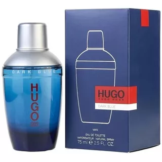 Hugo Boss Dark Blue Men Perfume Edt  X 75ml